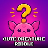 Cute Creature Riddle - Downhill Skate game