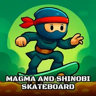 Magma And Shinobi Skateboard - Rail Grinds game