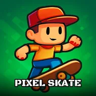 Pixel Skate - Halfpipe Jumps game