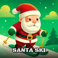 Santa Ski - Street Skating game