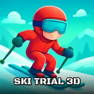 Ski Trial 3D - Downhill Skate game