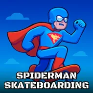 Spiderman Skateboarding - Halfpipe Jumps game