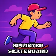 Sprinter Skateboard - Halfpipe Jumps game