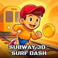 Subway 3D : Surf Dash - Rail Grinds game